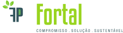 Logo FortalPlast branca